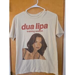 Dua Lipa-Training Season Cotton Womens XL T-Shirt Concert Tour Merch